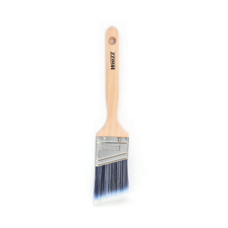 WHIZZ 2'' ANGLE ''THE WEDGE'' PAINTBRUSH WOOD HANDLE NO UPC
