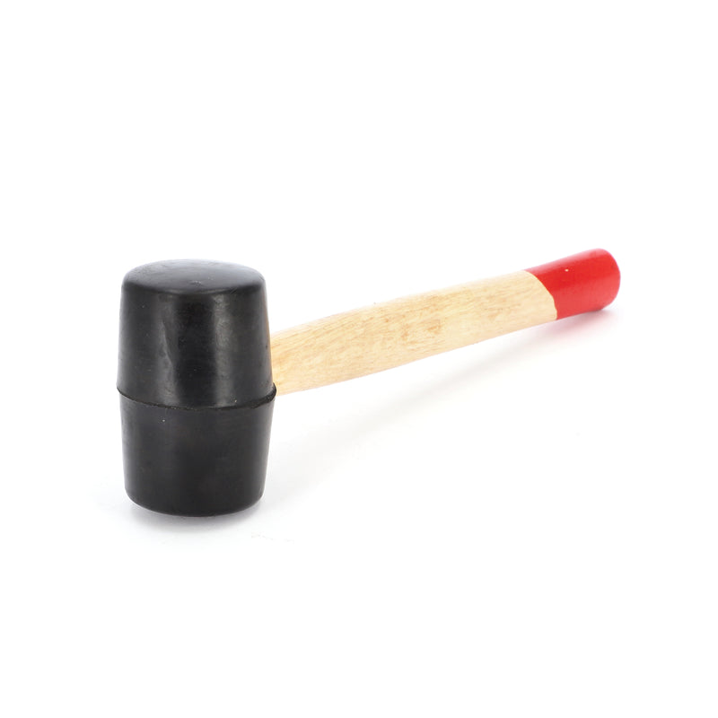 IIT 8oz RUBBER MALLET WOOD HANDLE