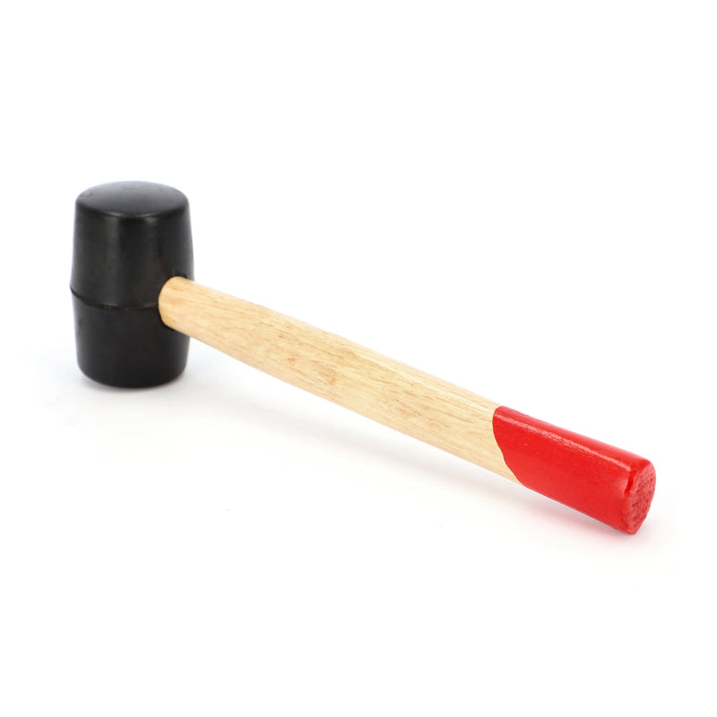 IIT 8oz RUBBER MALLET WOOD HANDLE