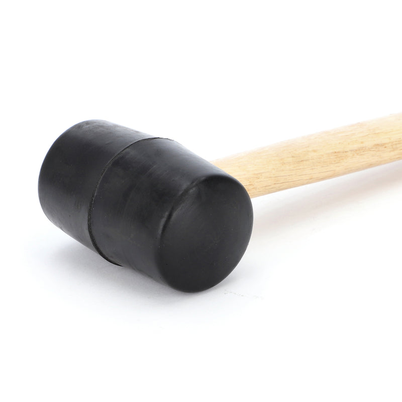 IIT 8oz RUBBER MALLET WOOD HANDLE