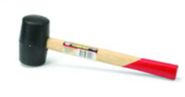 IIT 8oz RUBBER MALLET WOOD HANDLE