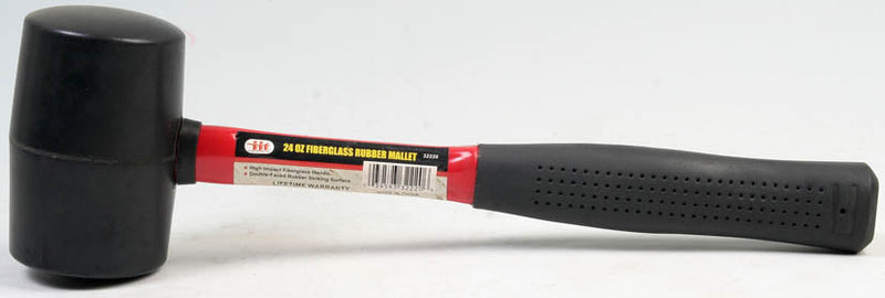 IIT 24oz FIBERGLASS RUBBER MALLET