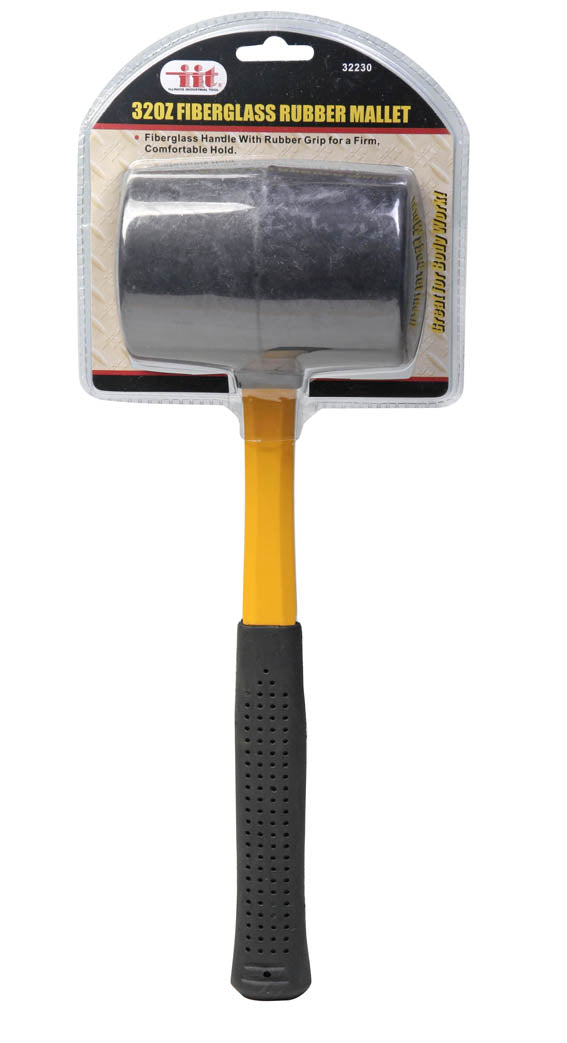 IIT 32OZ FIBERGLASS RUBBER MALLET