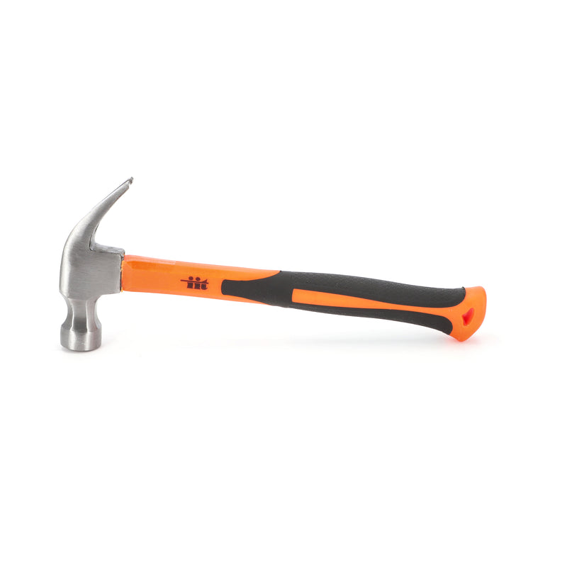 IIT 8OZ FIBERGLASS CLAW HAMMER HALF BLISTER