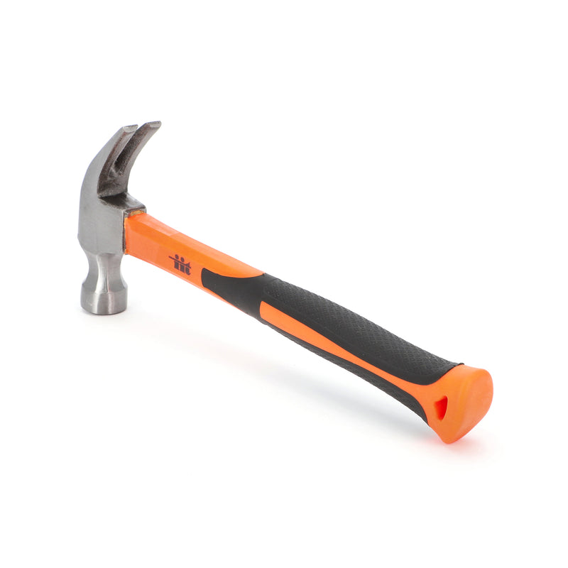 IIT 8OZ FIBERGLASS CLAW HAMMER HALF BLISTER