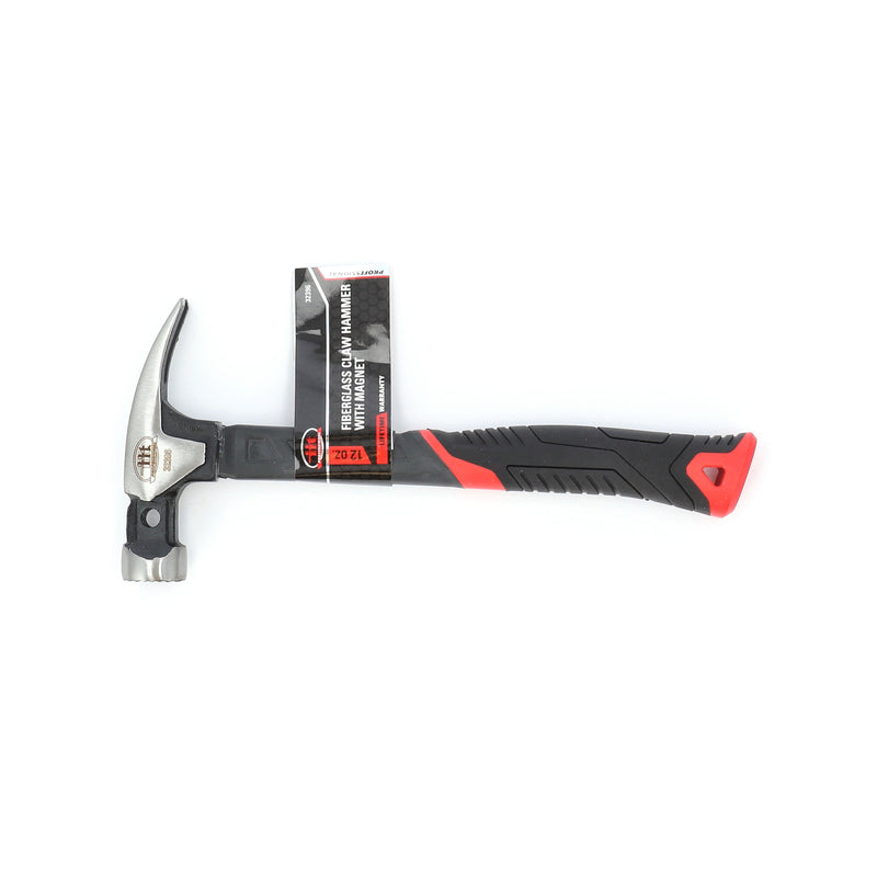 IIT PRO 12OZ FIBERGLASS RIP HAMMER WITH MAGNET