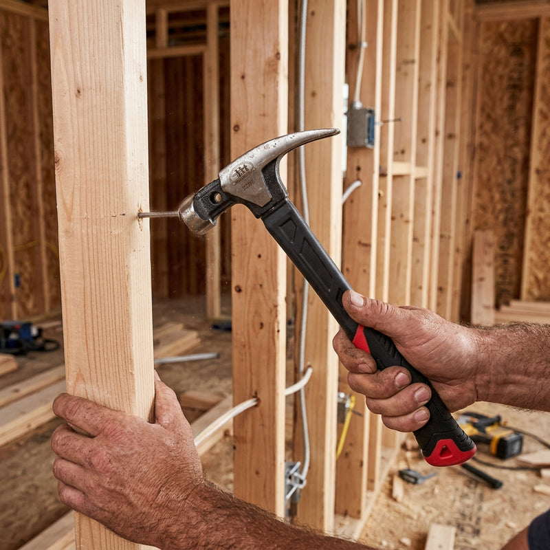 IIT PRO 12OZ FIBERGLASS RIP HAMMER WITH MAGNET