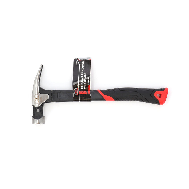IIT PRO 16OZ FIBERGLASS RIP HAMMER WITH MAGNET