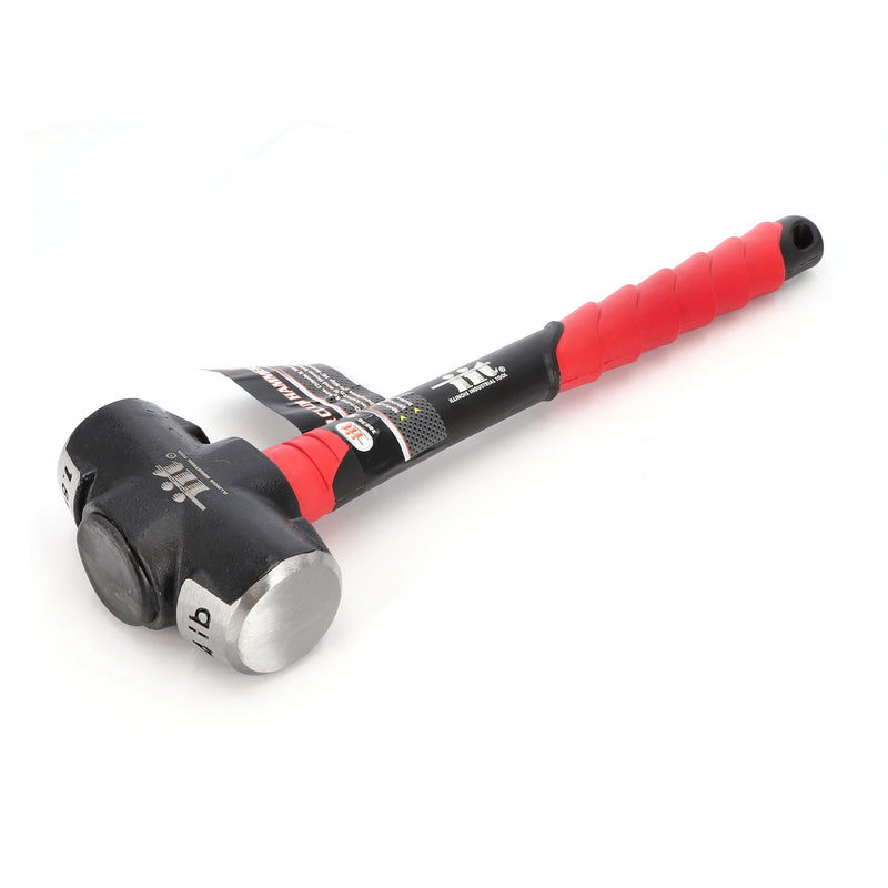 IIT 4LB SUPER CLUB SLEDGE HAMMER COATED FIBERGLASS HANDLE WITH RUBBER GRIP