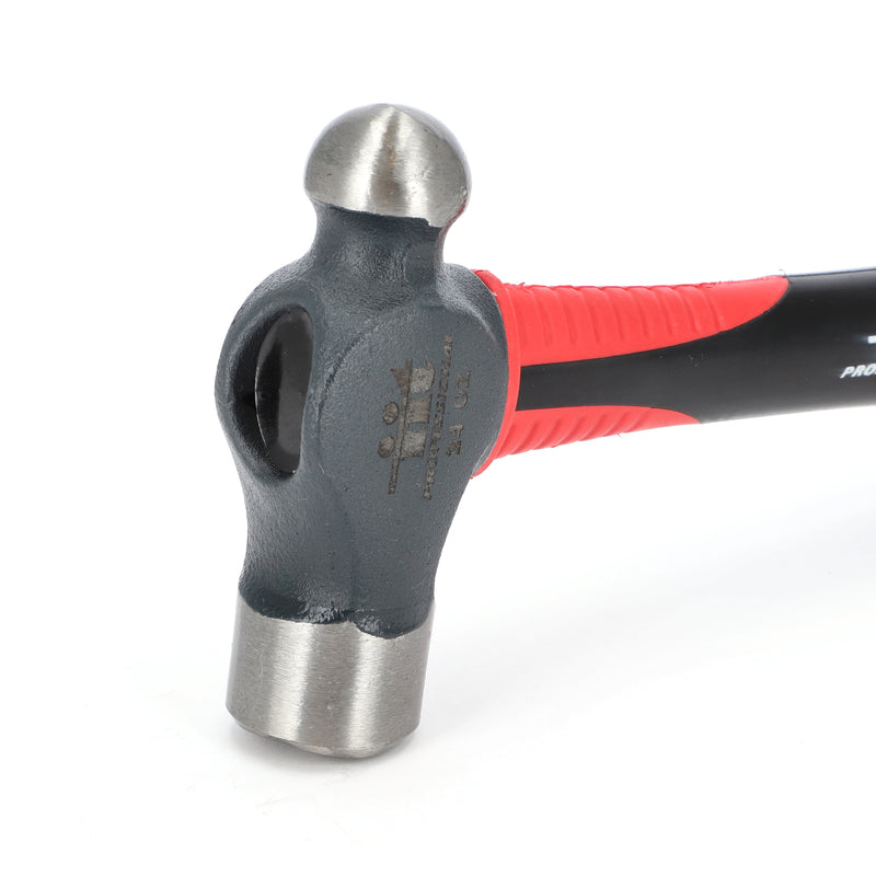 IIT PRO 24oz BALL PEEN HAMMER FIBERGLASS HANDLE
