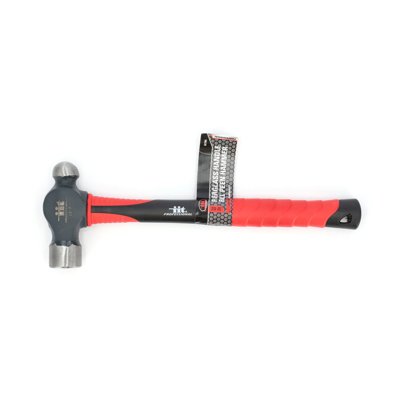 IIT PRO 32oz Ball Peen HAMMER FIBERGLASS HANDLE