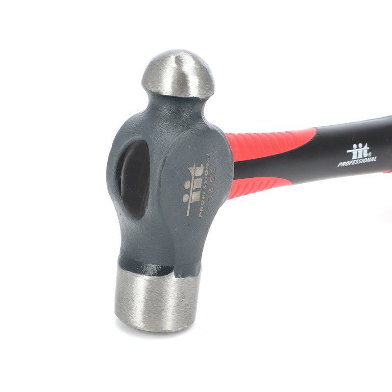 IIT PRO 32oz Ball Peen HAMMER FIBERGLASS HANDLE