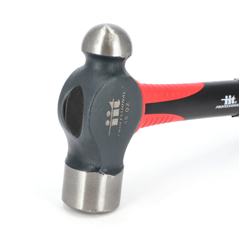 IIT PRO 48oz BALL PEEN HAMMER FIBERGLASS HANDLE