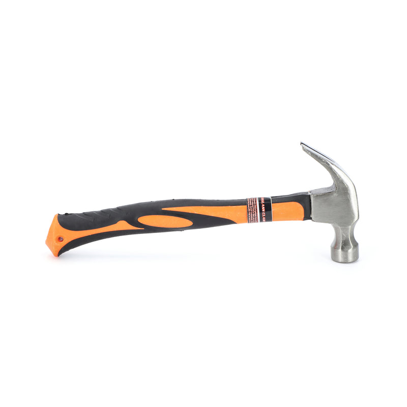 IIT 16OZ.FIBERGLASS CLAW HAMMER 2 COLOR HANDLE