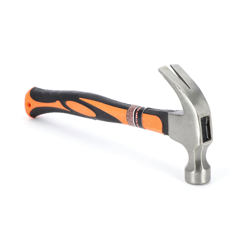 IIT 16OZ.FIBERGLASS CLAW HAMMER 2 COLOR HANDLE