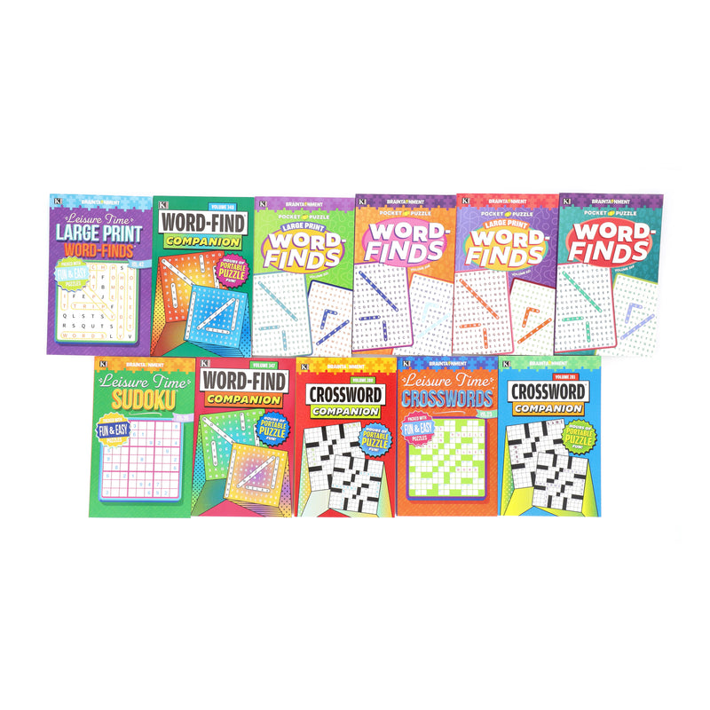 96pg 5x8 CROSSWORD BOOK ASSORTMENT