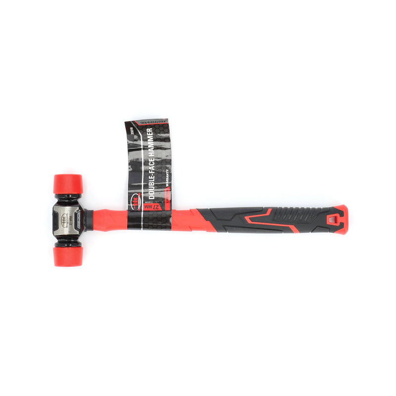 IIT PRO 27mm DOUBLE FACE FIBERGLASS HAMMER WITH RUBBER GRIP