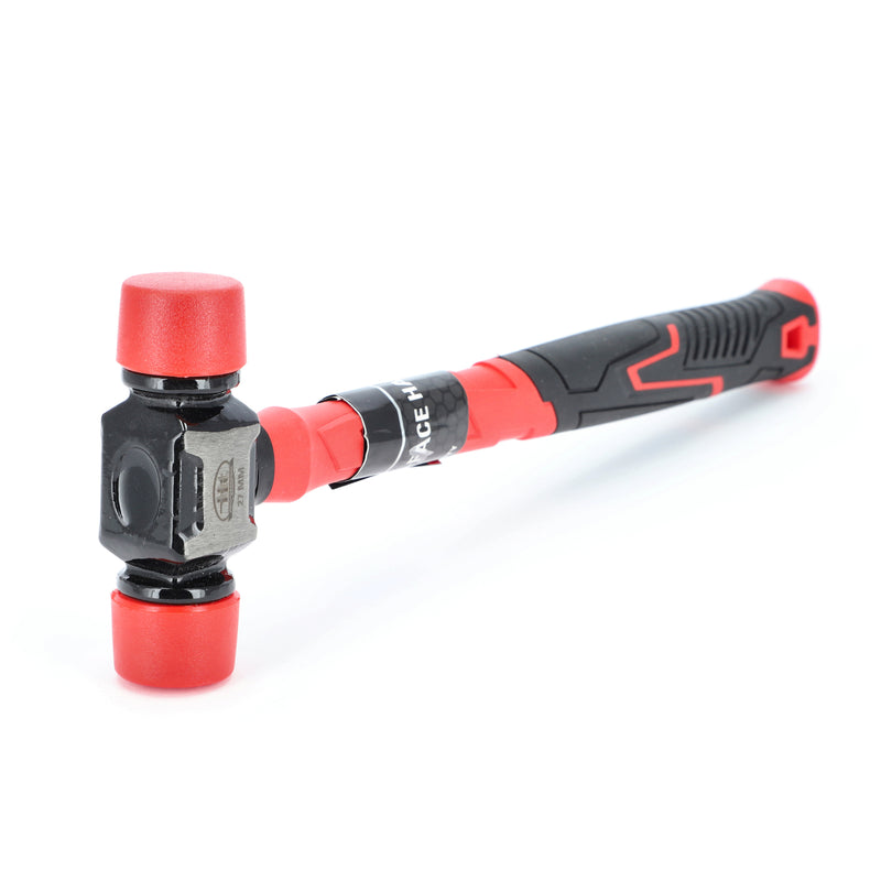 IIT PRO 27mm DOUBLE FACE FIBERGLASS HAMMER WITH RUBBER GRIP