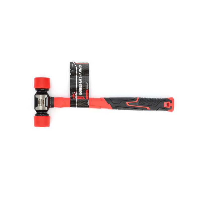 IIT PRO 36mm DOUBLE FACE FIBERGLASS HAMMER WITH RUBBER GRIP