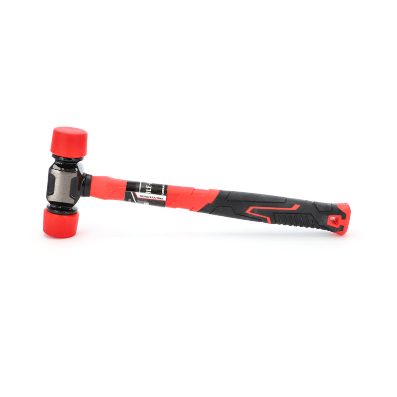 IIT PRO 36mm DOUBLE FACE FIBERGLASS HAMMER WITH RUBBER GRIP