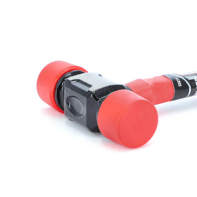 IIT PRO 36mm DOUBLE FACE FIBERGLASS HAMMER WITH RUBBER GRIP