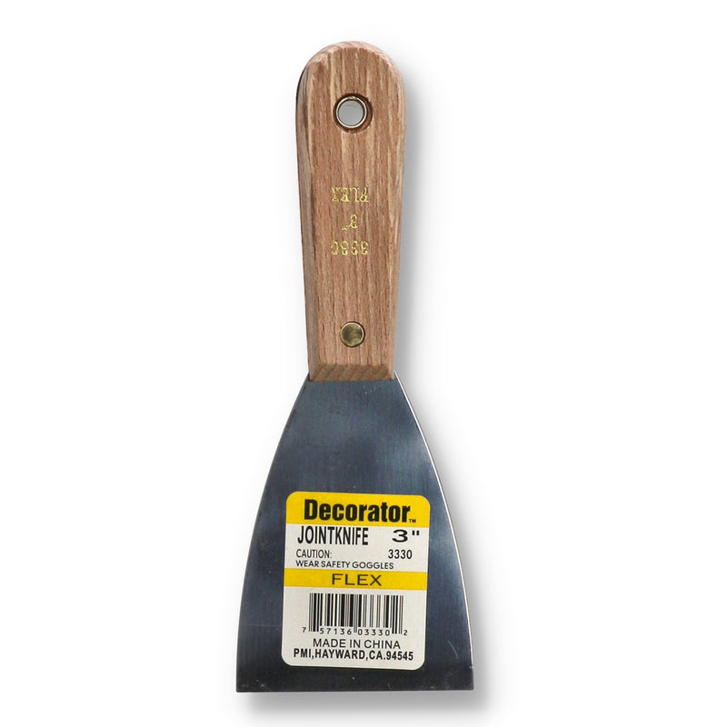 3'' FLEXIBLE JOINT KNIFE WOOD HANDLE