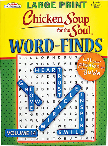 96pg CHICKEN SOUP FOR THE SOUL WORD FINDS