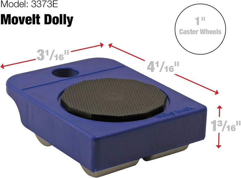 SHEPHERD 4x3'' APPLIANCE ROLLER-HOME TROLLEY 330LB CAPACITY