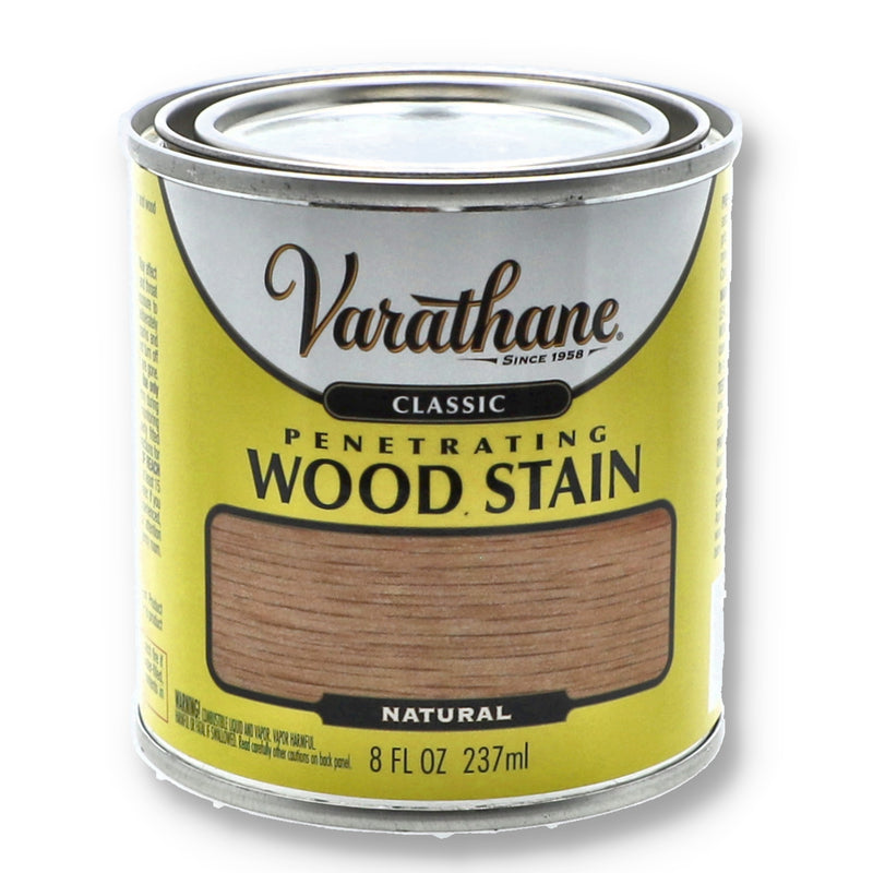 RUSTOLEUM VARATHANE 8OZ NATURAL PENETRATING WOOD STAIN