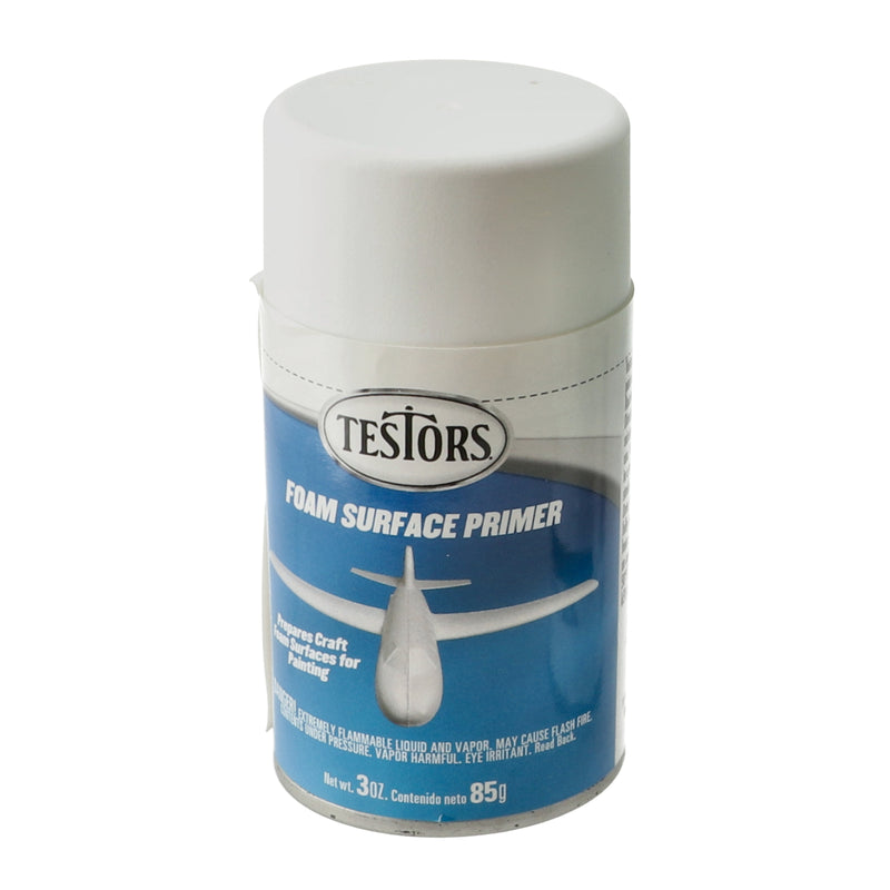 TESTORS 3OZ FOAM SURFACE PRIMER PREPARES CRAFT FOAM SURFACES for PAINTING