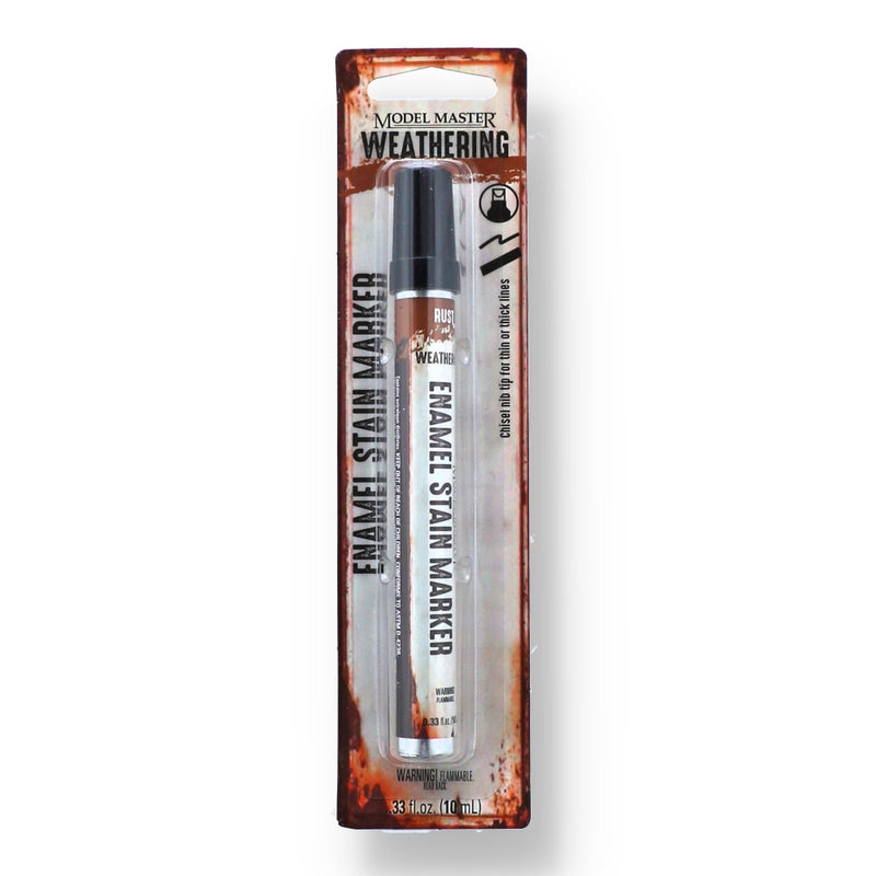 MODEL MASTER WEATHERING ENAMEL STAIN MARKER RUST COLOR