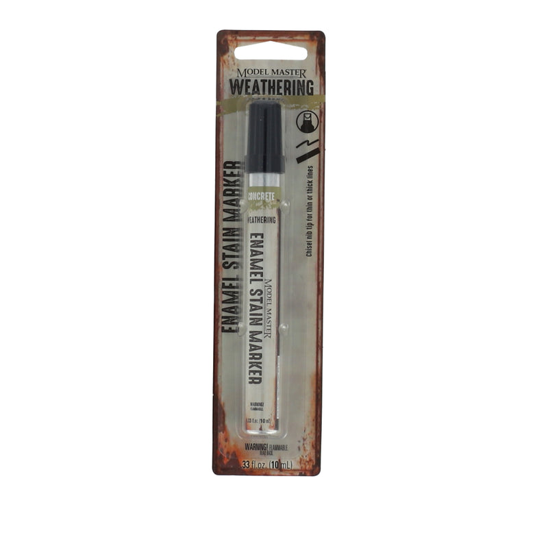 MODEL MASTER WEATHERING ENAMEL STAIN MARKER CONCRETE COLOR