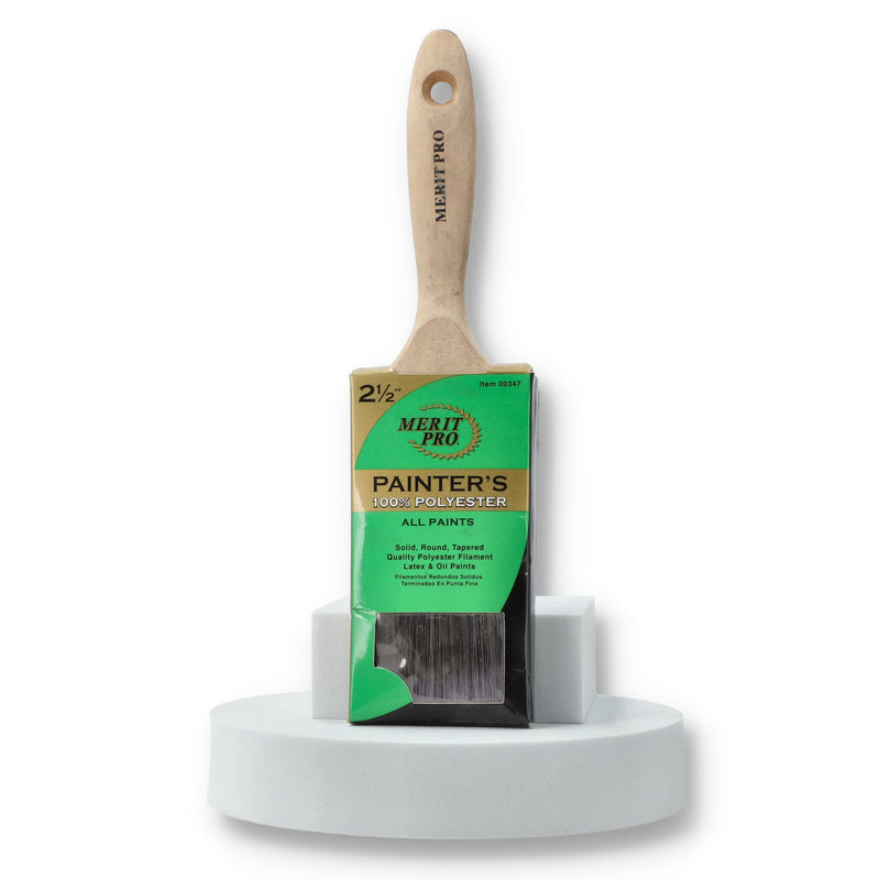MERIT PRO 2-1/2'' PAINTERS BRUSH BEAVERTAIL