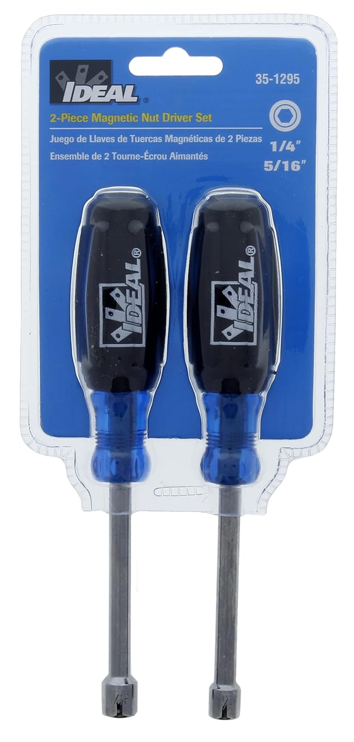 IDEAL 2 PC MAGNETIC NUTDRIVER SET -NO ADVERTISING OR INTERNET SALES