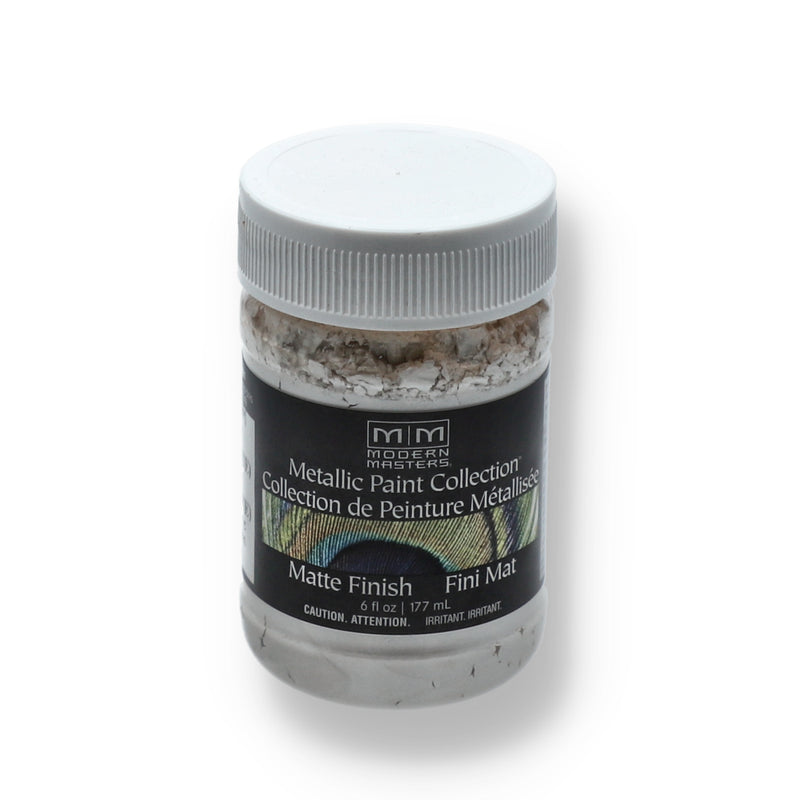 MODERN MASTERS 6OZ METALLIC PAINT OYSTER WHITE SEMI OPAQUE