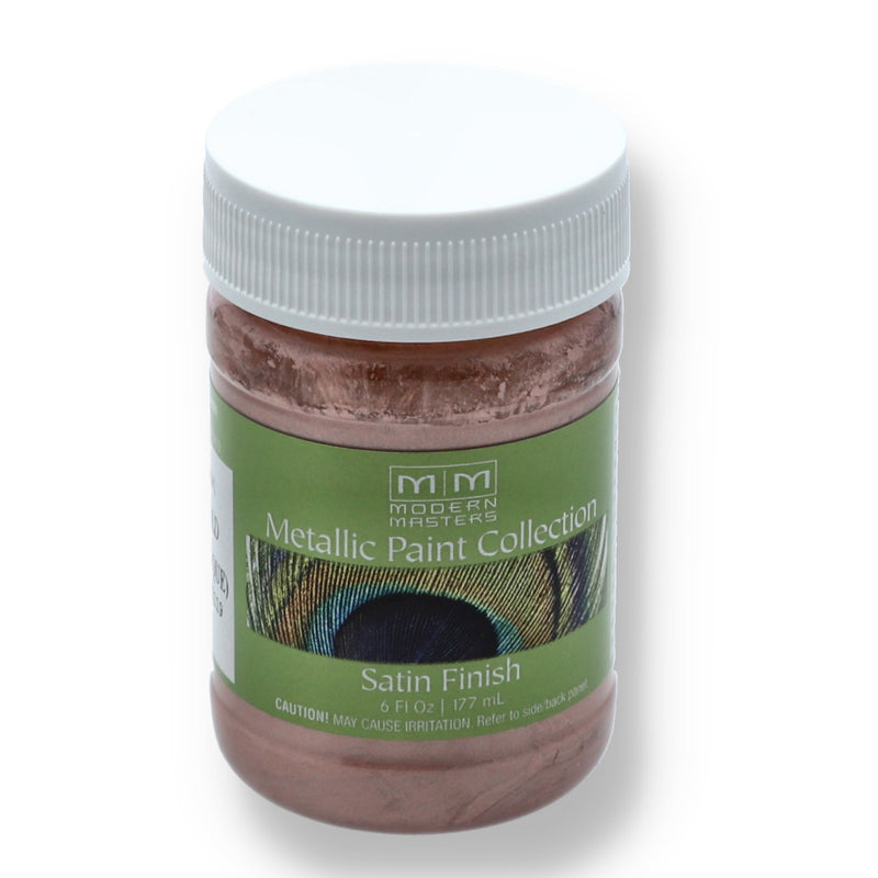 6oz METALLIC PAINT ROSE GOLD SEMI OPAQUE