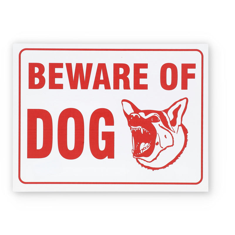 IIT 9'' x 12'' BEWARE OF DOG SIGN