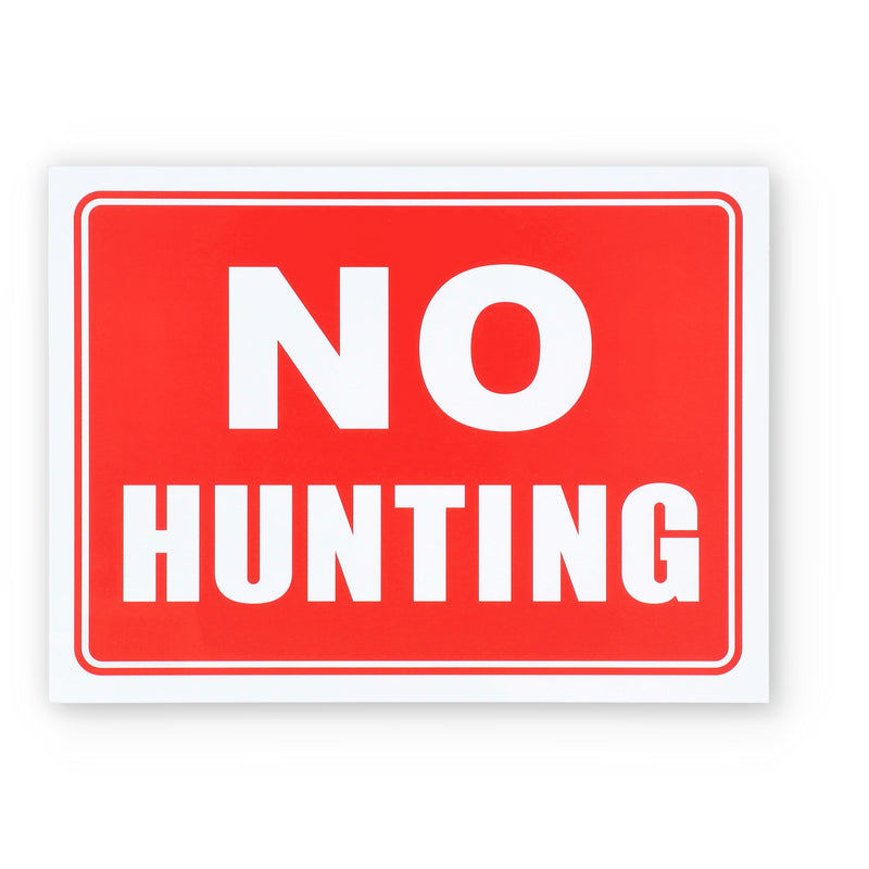IIT 9 x 12'' NO HUNTING SIGN