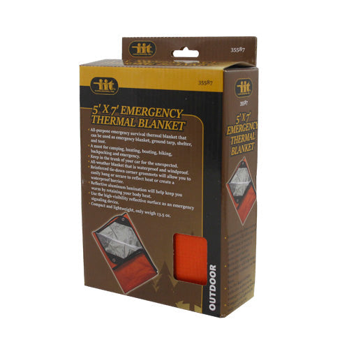 IIT 5'x7' EMERGENCY THERMAL BLANKET