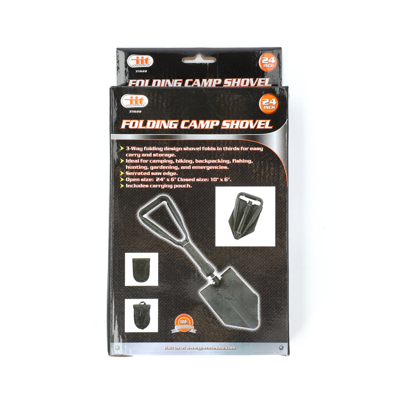 IIT 24'' FOLDING CAMP SHOVEL WITH POUCH