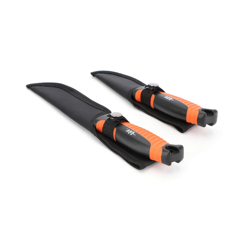 IIT 2pc HUNTING KNIFE SET WITH SHEATH