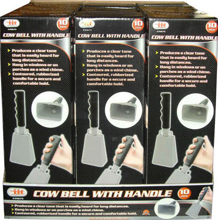 IIT 10'' COW BELL WITH HANDLE