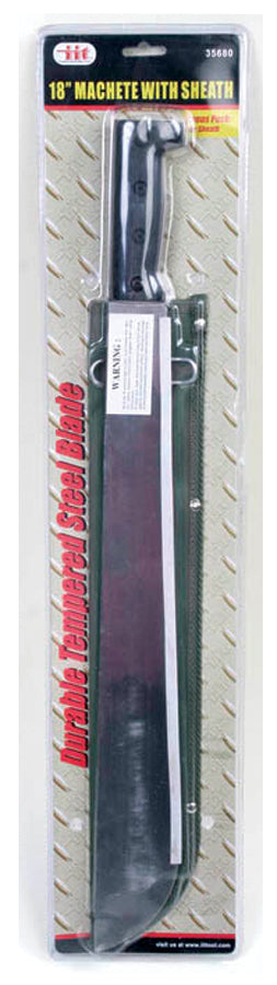 35680-IIT 18'' MACHETE WITH SHEATH