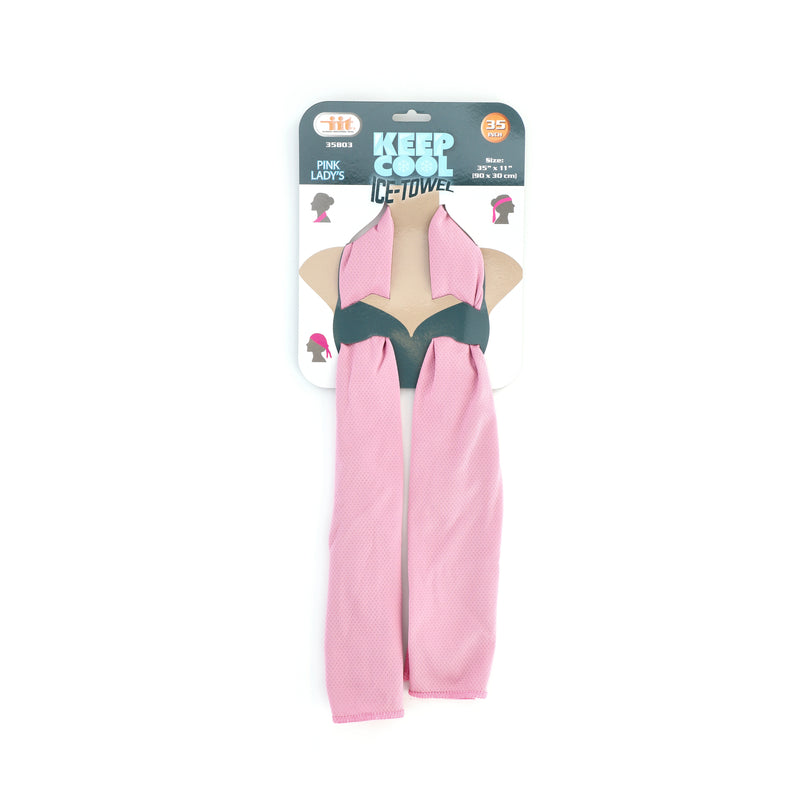 IIT 35'' PINK LADY'S COOLING TOWEL