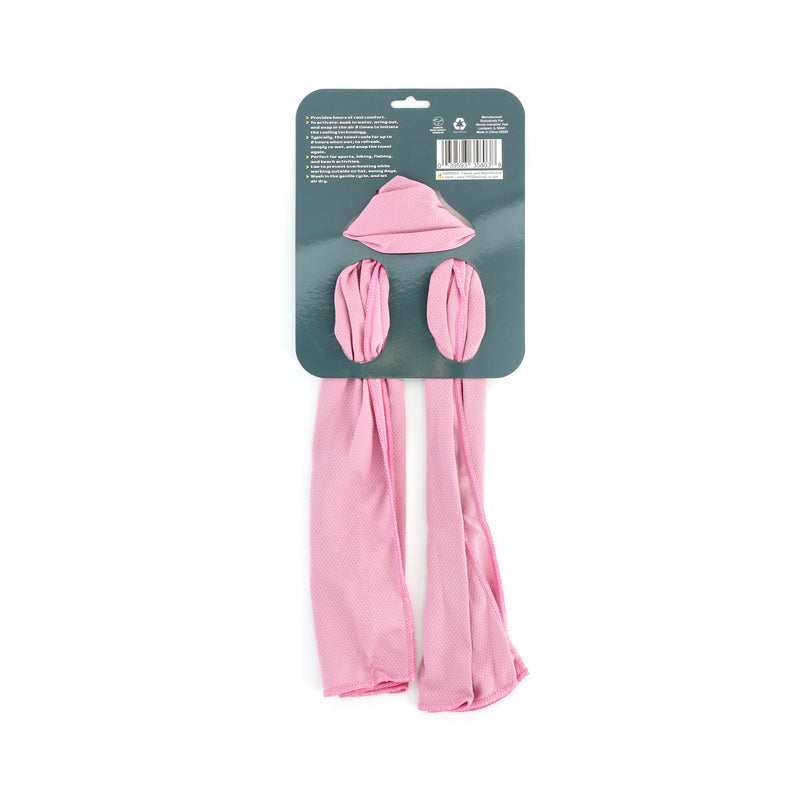 IIT 35'' PINK LADY'S COOLING TOWEL