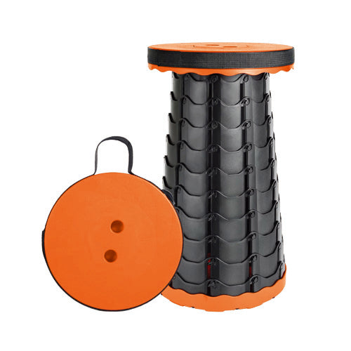 IIT TELESCOPIC CAMPING STOOL 330LB CAPACITY 2.5-18''