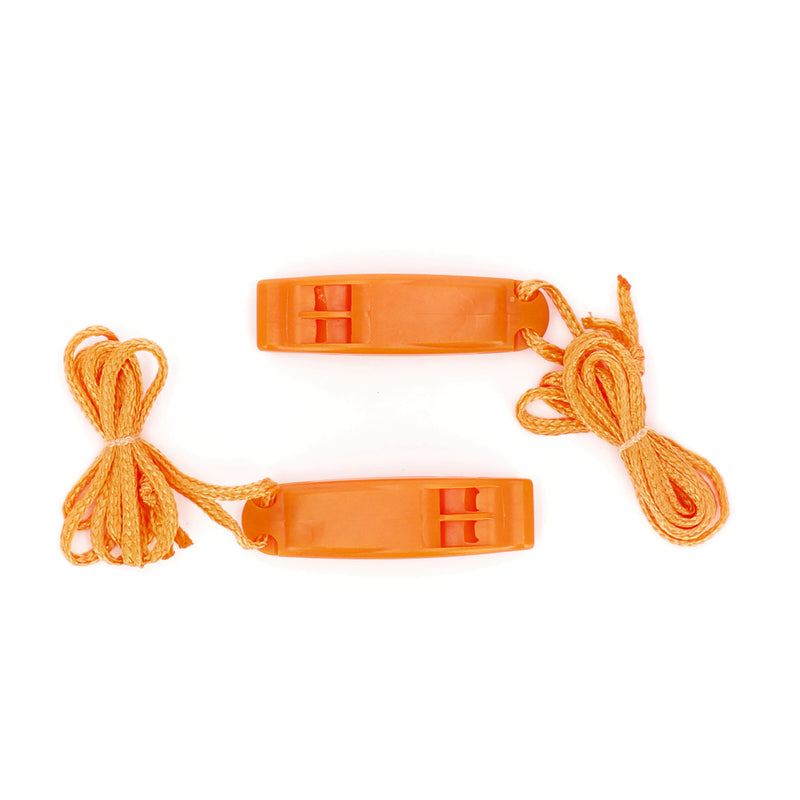 IIT 2pc PLASTIC EMERGENCY WHISTLE