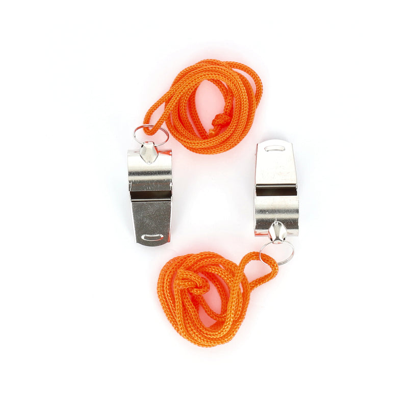 IIT 2pc METAL SIGNAL WHISTLES