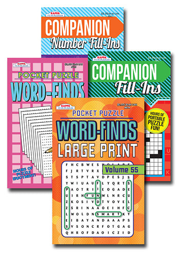 128pg POCKET PUZZLE WORD FINDS