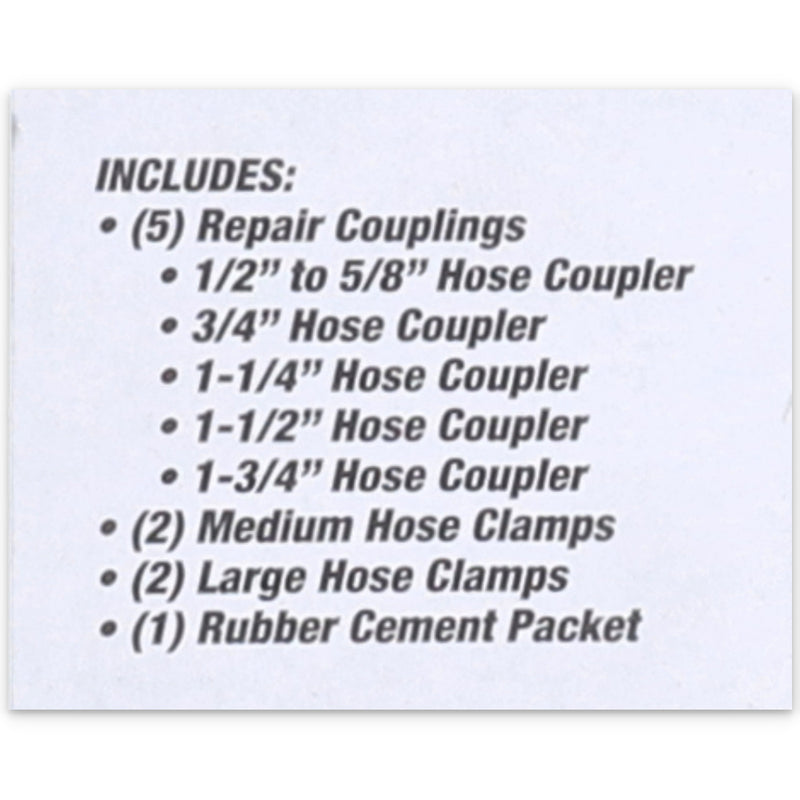 10ct EMERGENCY RADIATOR HOSE REPAIR KIT
